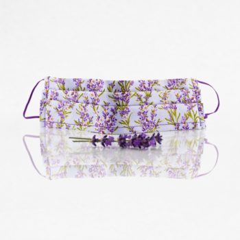 Lavender Print - Purple Background
