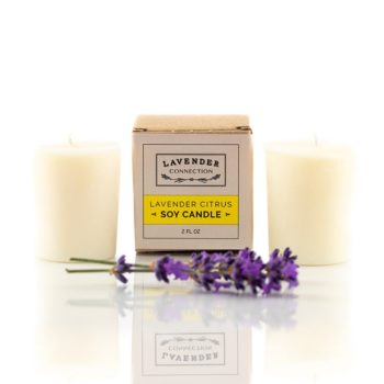 Lavender Citrus Votive Candle