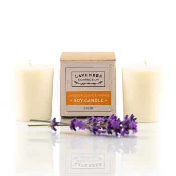 Lavender Clove & Orange Votive Candle